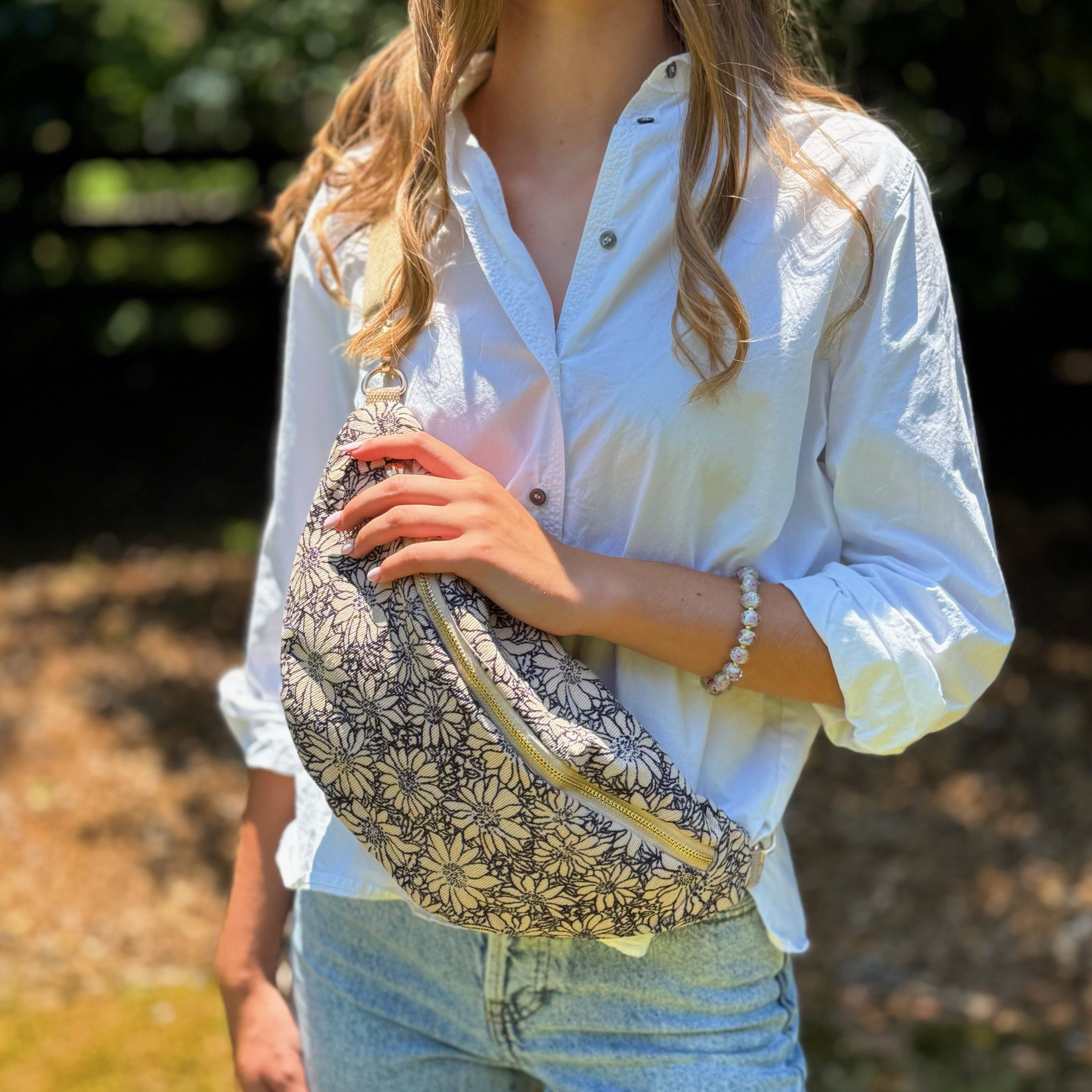 Ellison+Young - Wholesale Crossbody Bag - Women's - Vintage Floral Sling Bag – Adjustable Crossbody with Wide Strap for All-Day Comfort4