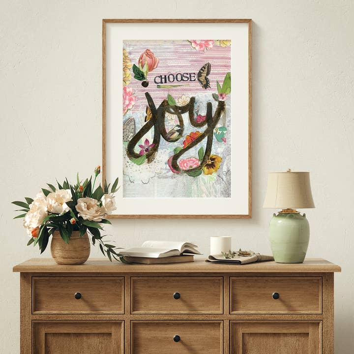 Kelly Rae Roberts - Wholesale Art Print - Choose Joy - Print