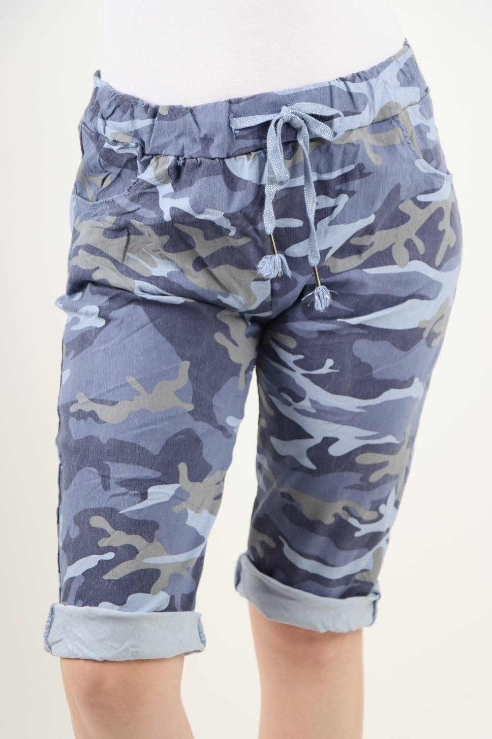 Miss Bold – wholesale Shorts – Women’s – Italian Camouflage Magic Chino Shorts68