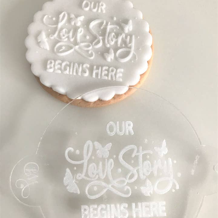 Welshcrafter Design - Wholesale Cookie Cutter - Cookie Embosser Stamp. Fondant Icing Debosser.