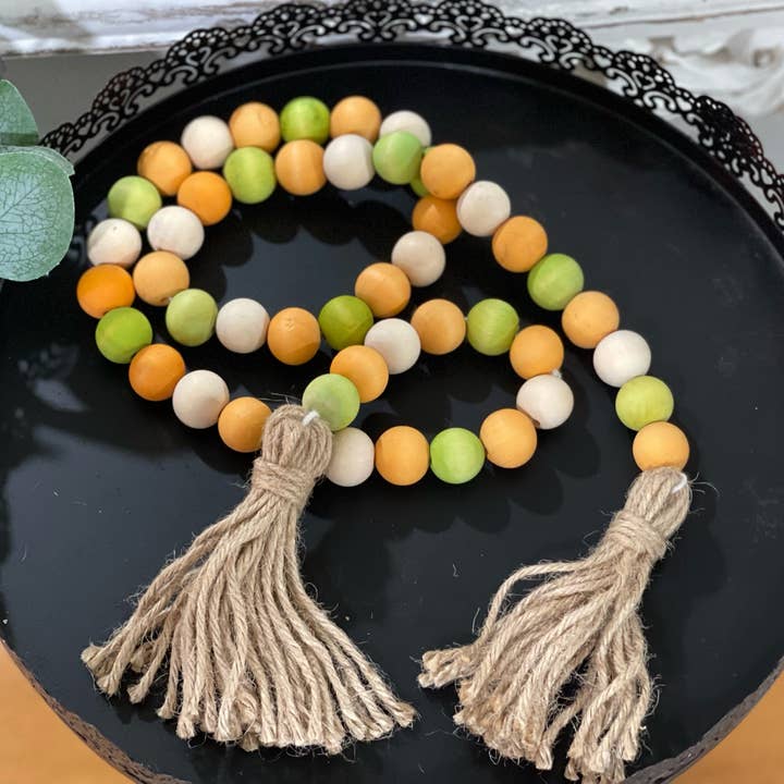 FALL houten kralenslinger voor wholesale door West & Wilkerson