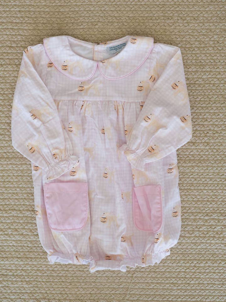 The Seaside Proper Children’s Company - Wholesale Bodysuit (Non-Footed) - Baby - Boo Bucket Buddies Blair Knit Bubble0