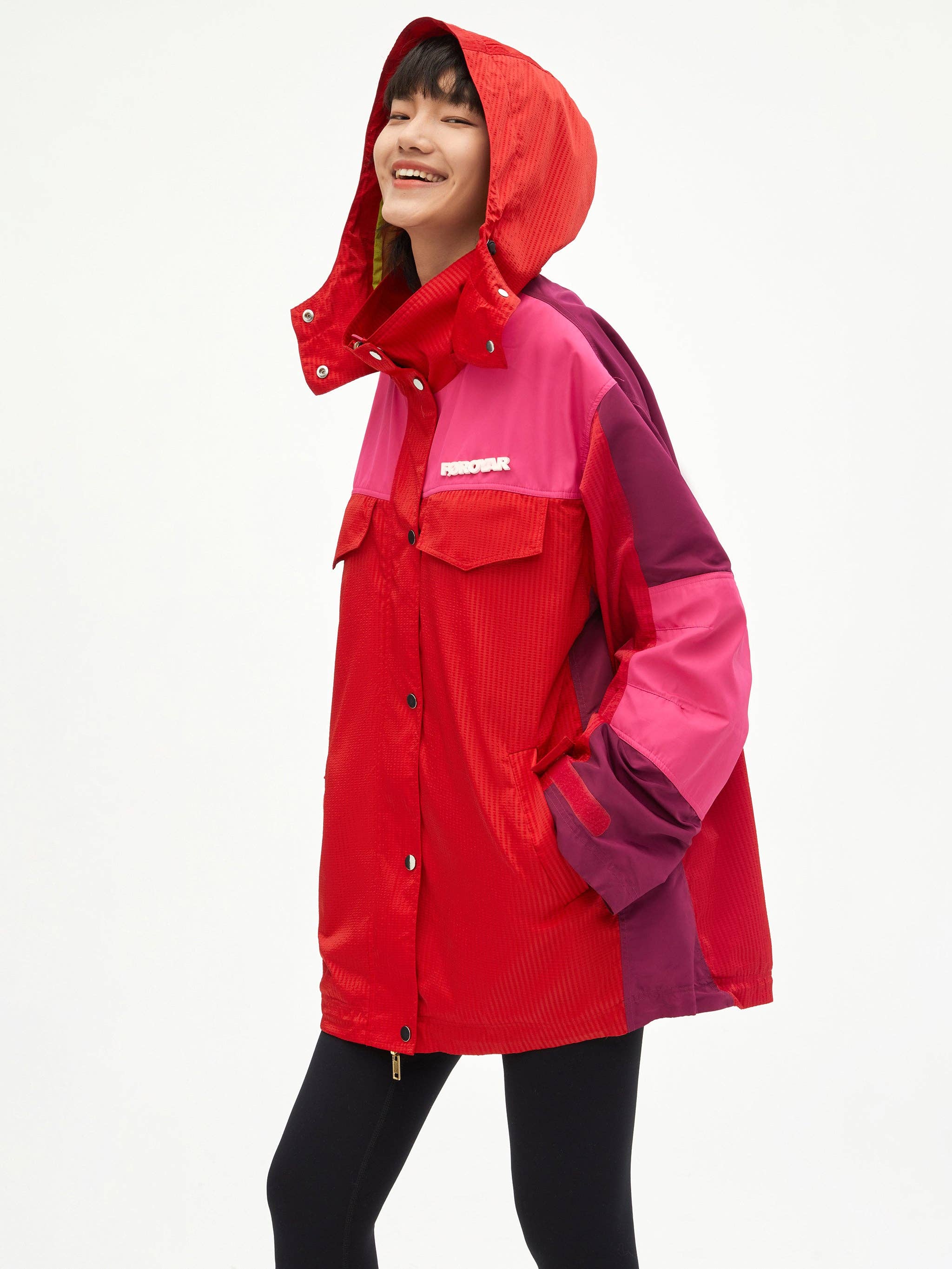 Urlazh - Wholesale Jacket - Women's - Vintage Colorblock Jacket2