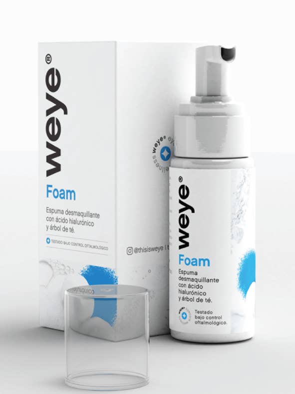 Mousse Weye pour la vente par Weye Eyecare Wellness US