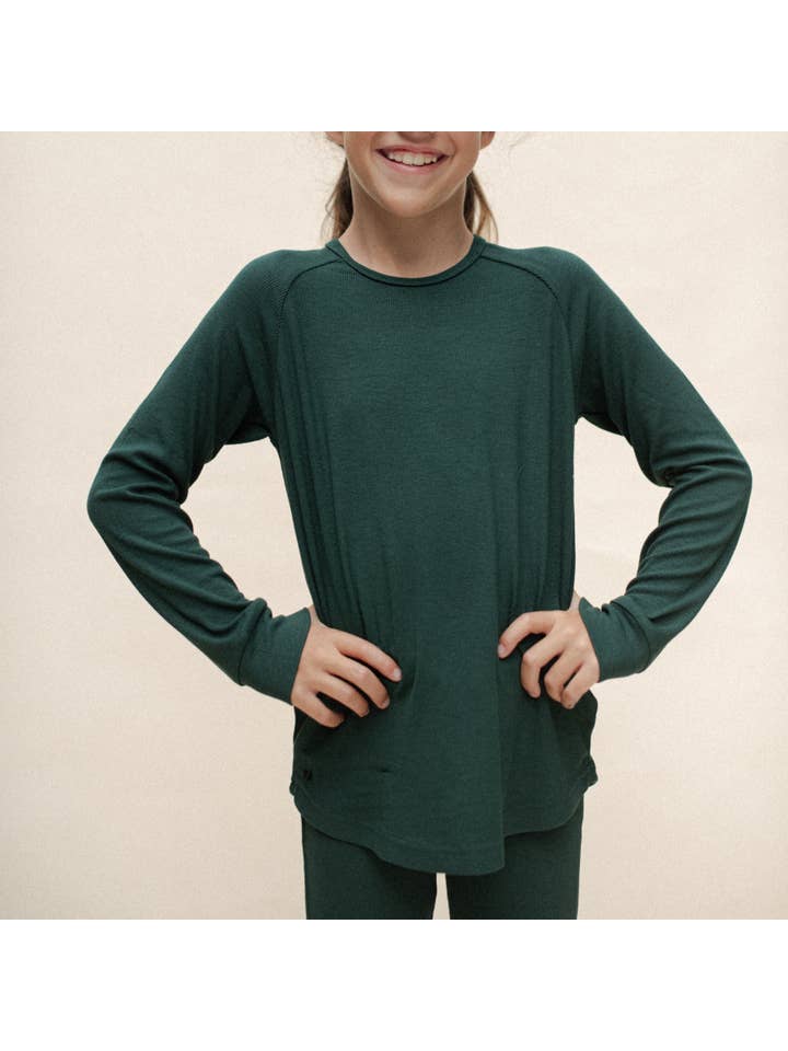 Blaze Kids Wear - Wholesale Top & Pant Set - Kids - Blazies Long Sleeve - Hunter