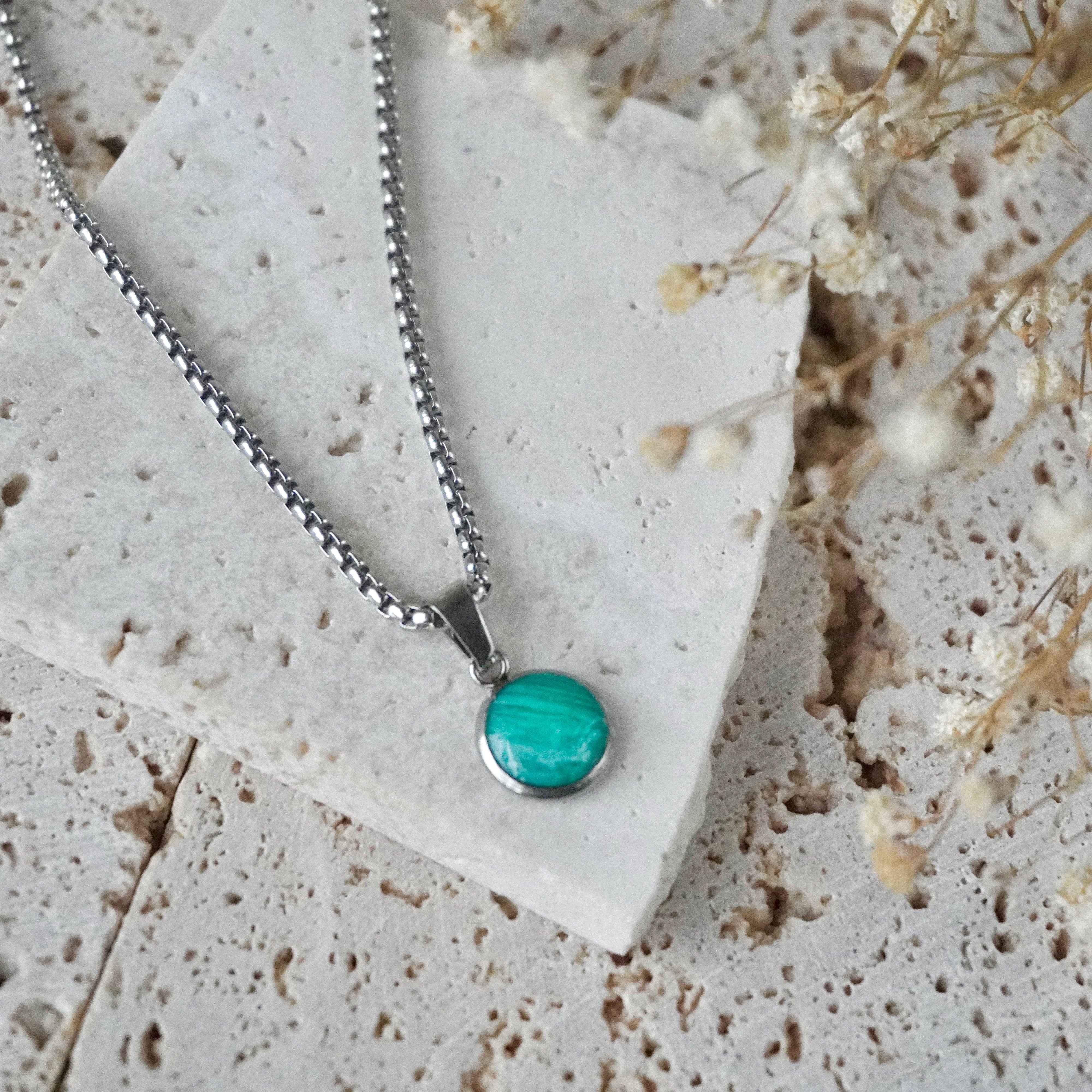 Aether & Nox – wholesale Pendant/charm necklace – Stone Grey Small Pendant6