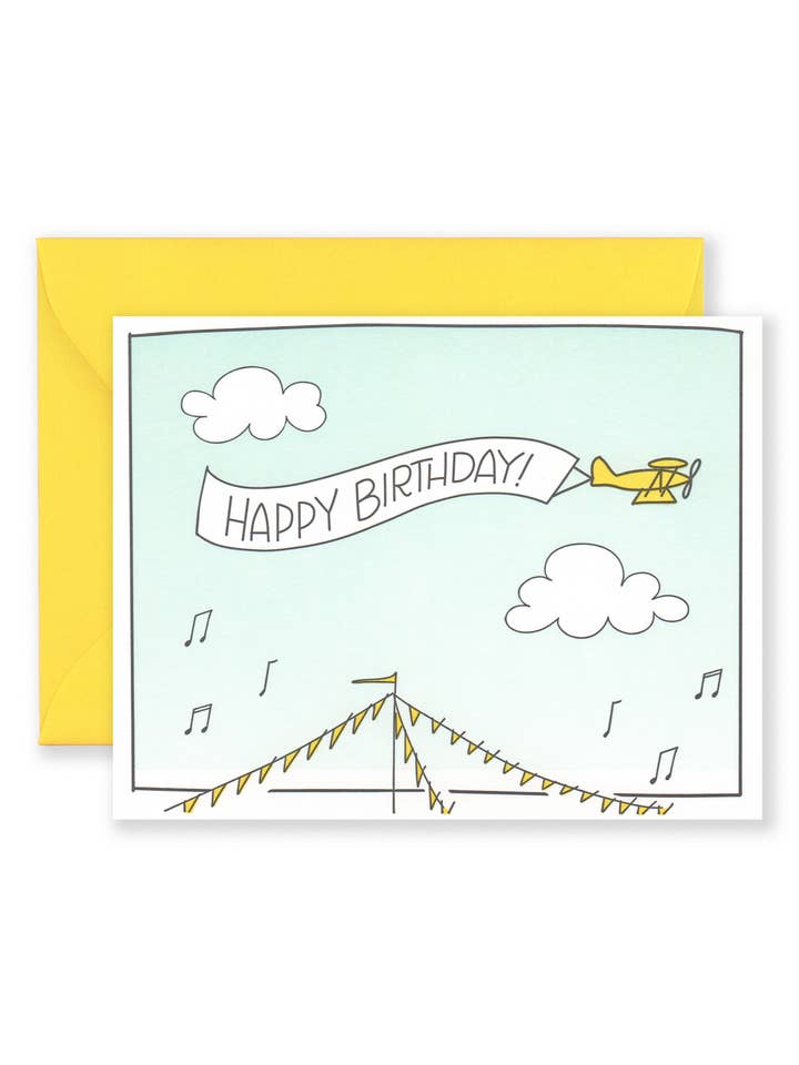 Birthday Fest Greeting Card for wholesale by Lionheart Prints