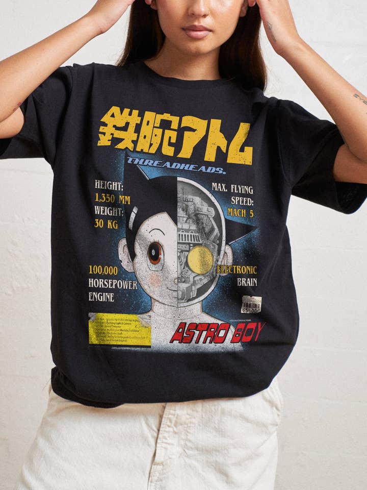 Threadheads - Wholesale Screen printed t-shirt – Women′s - Astro Boy Magazine T-Shirt0