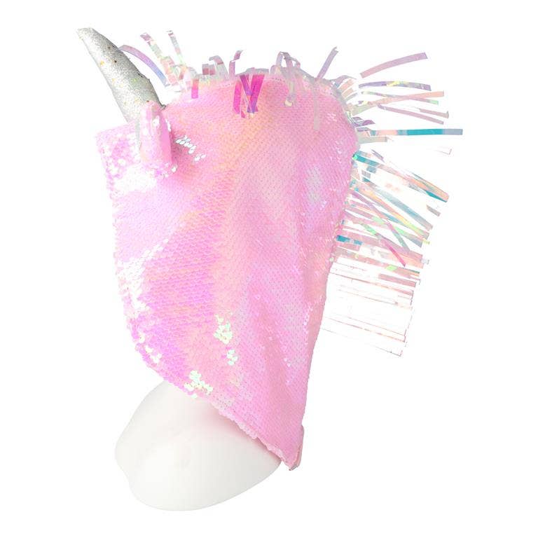 IKILIFE S.L - Venta al por mayor Mochila - Niños - Mochila Infantil con Gorro de Lentejuelas Reversibles – Rosa6