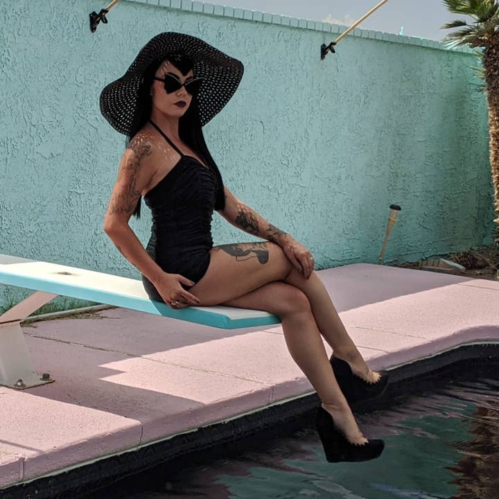 Tatyana Clothing - Wholesale One Piece Swimsuit - Women's - Rosie Retro One-Piece Swimsuit4