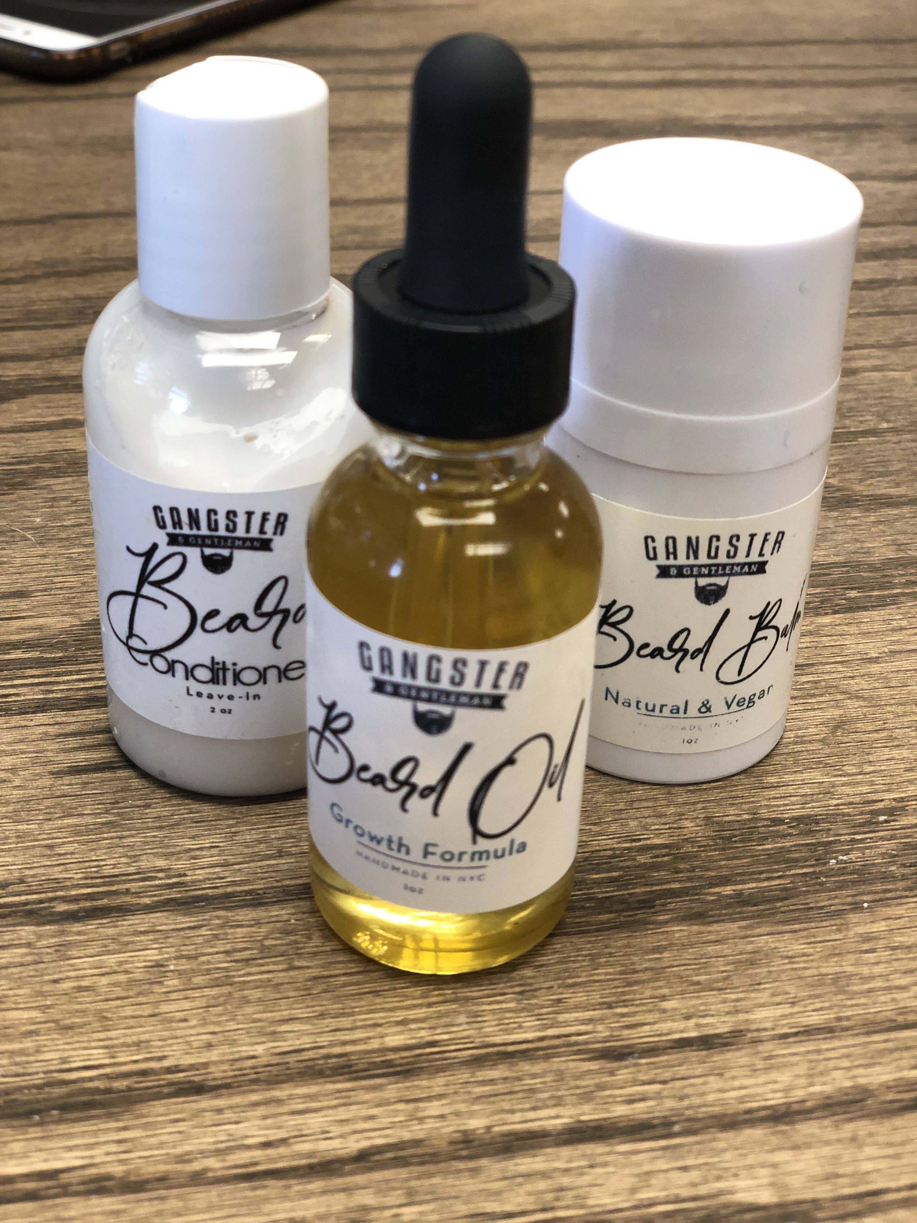 Nature's Lab - Natural Sisters - Wholesale Beard styling product - Beard Oil - Growth Formula - Gangster & Gentleman1