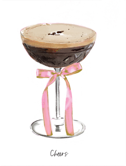 Rebecca Illustrated - Vente Assortiments de papeterie/cartes - ESPRESSO CHEERS - Carte de correspondance3