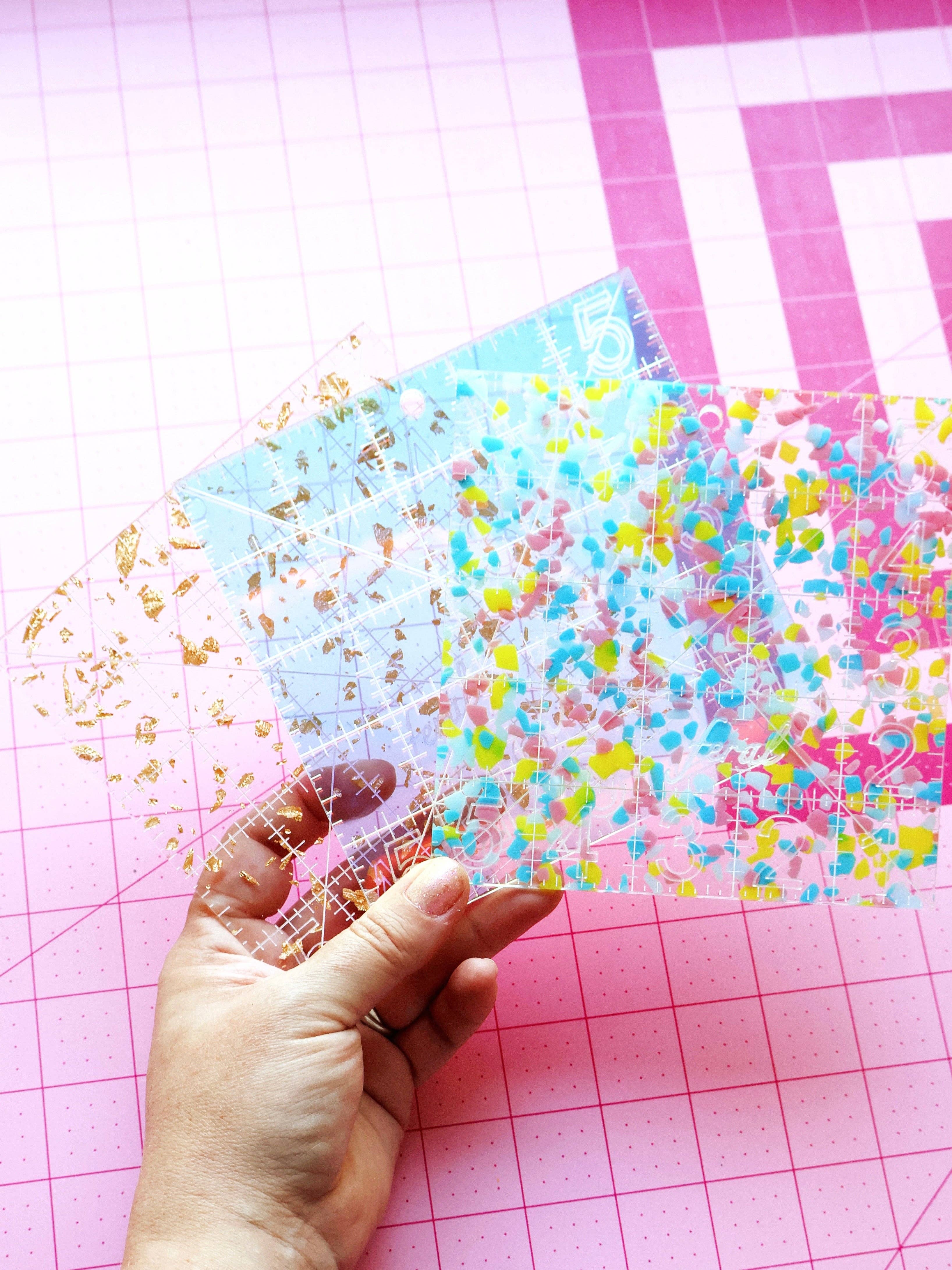 Feral Notions - Wholesale Craft Tool - Charm square ruler6