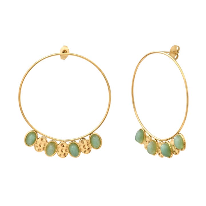 Boucles d'oreilles SIRENA pour la vente par Labelle