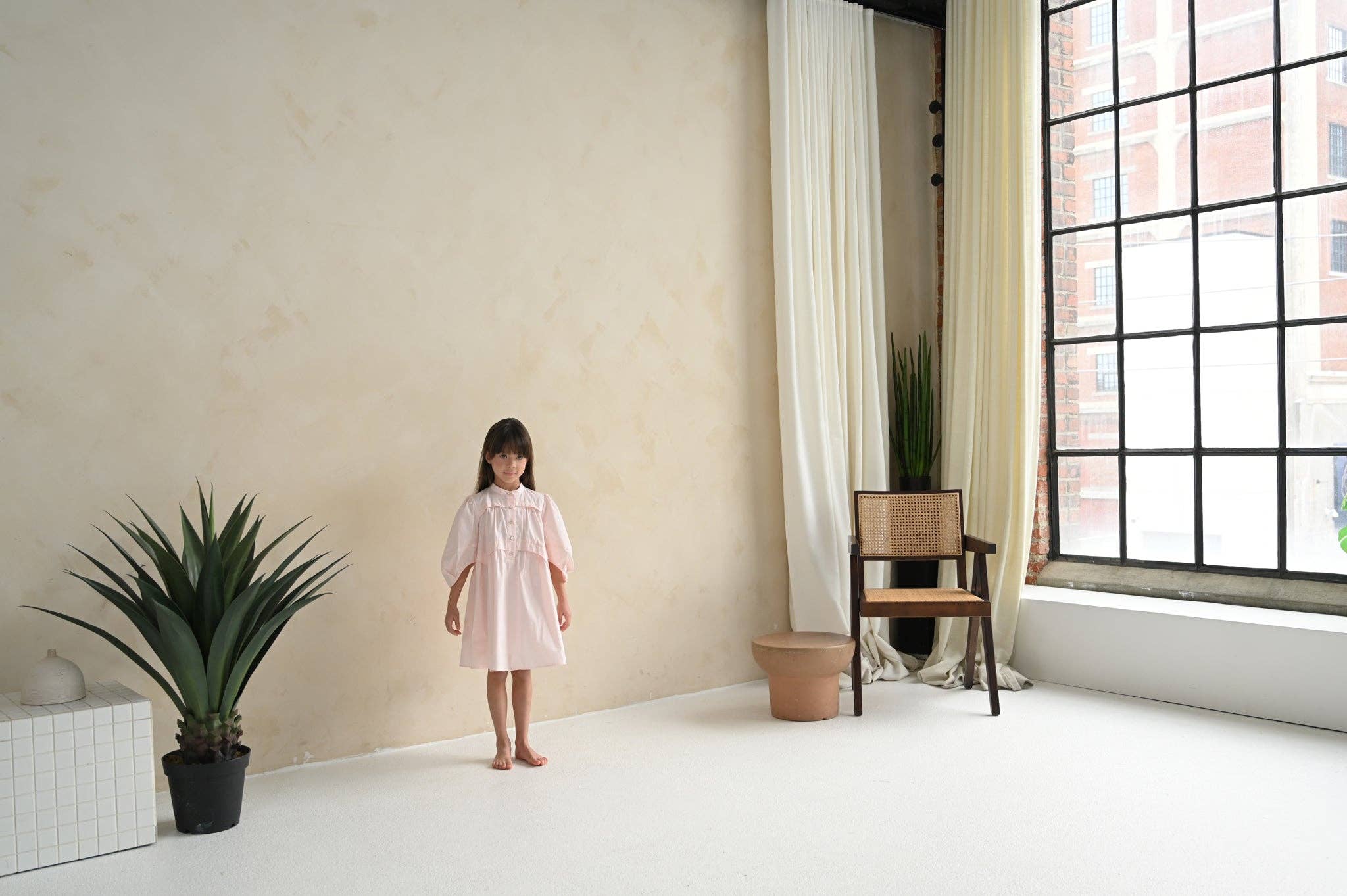 Aisabobo - Wholesale Dress - Kids - Amy dress (blush pink)4