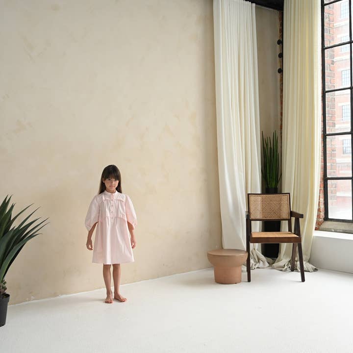 Aisabobo - Wholesale Dress - Kids - Amy dress (blush pink)4