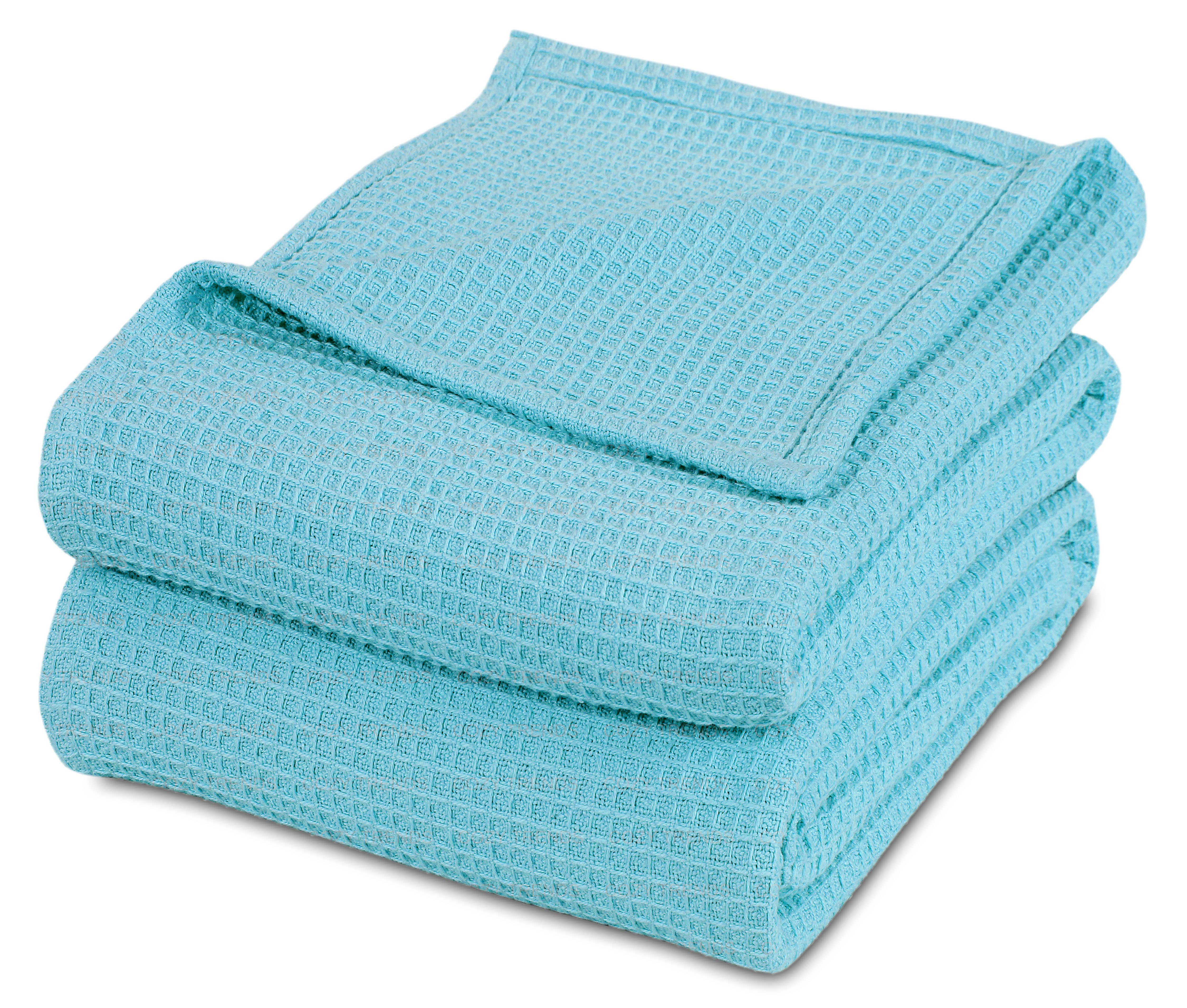 COZY HOMES COLLECTION - Wholesale Bedding Blanket - 100% Natural Cotton Waffle Weave Medium Weight Blanket2