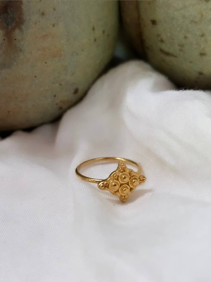 Senja Ring - 22k Vermeil for wholesale by Nakila Collective
