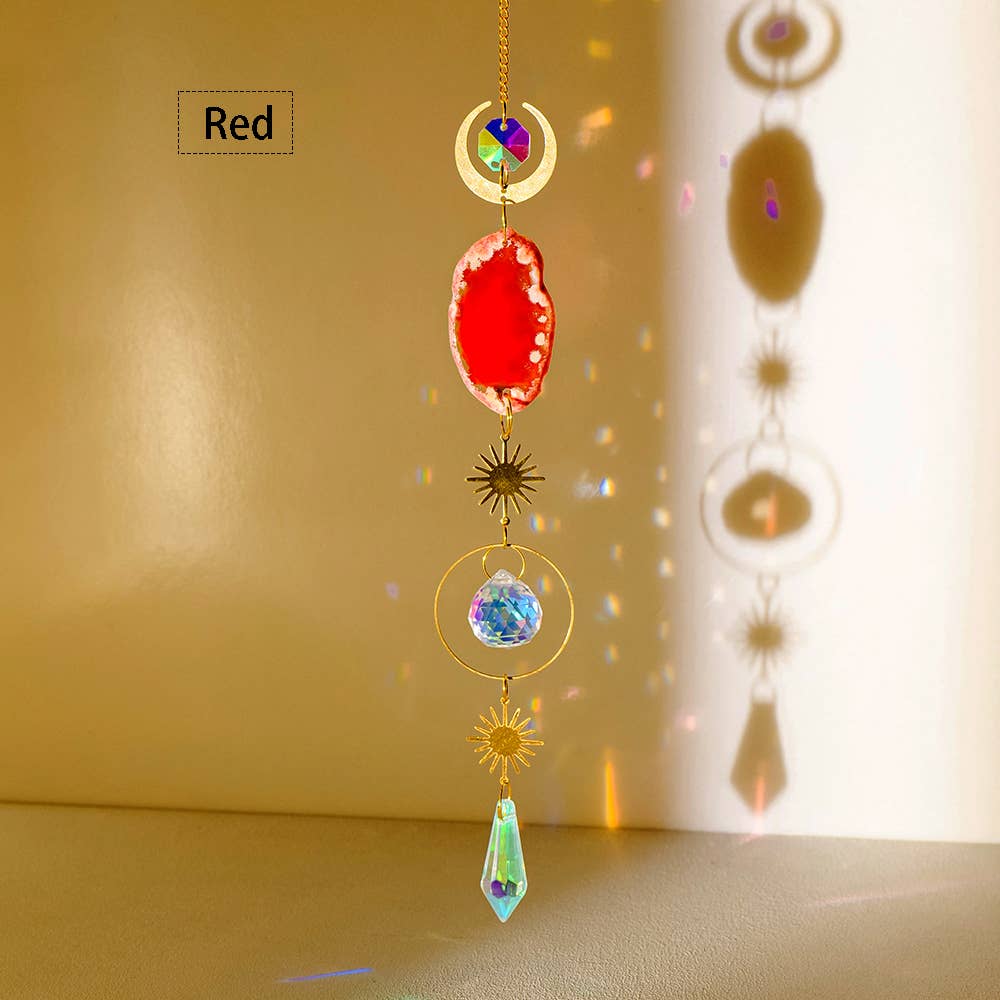 Crystolver (We Cover All Import Fees) - Vente Attrape-soleil - Attrape-soleil créatif à suspendre en agate0