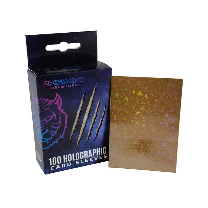 Prismatic Defender® - Wholesale Card game - Holographic Card Sleeves - Standard Size - 3 Foil Designs10