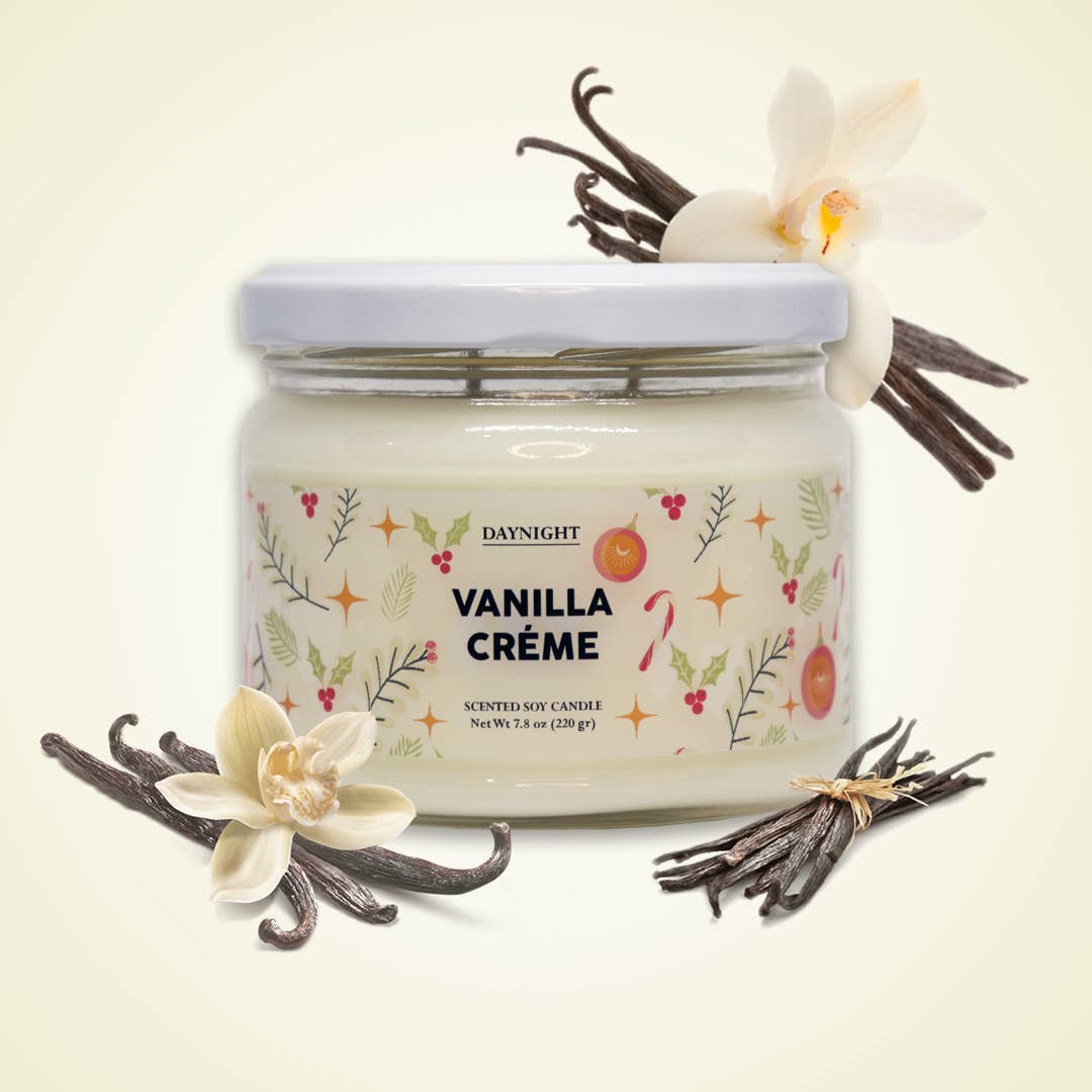 Daynight Candles - Wholesale Jar/Filled Candle - Vanilla Créme Candle
