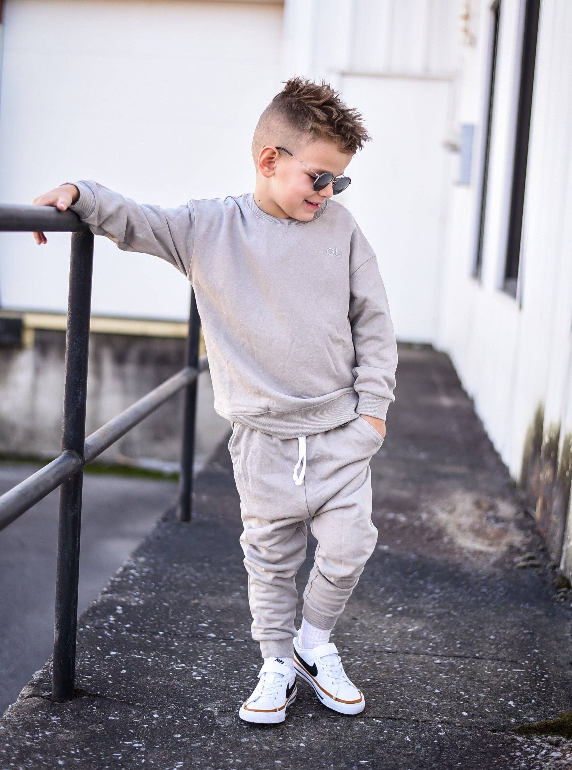 Orcas Lucille - Wholesale Lounge Sweatpants/Joggers - Kids - Joggers - Stone2