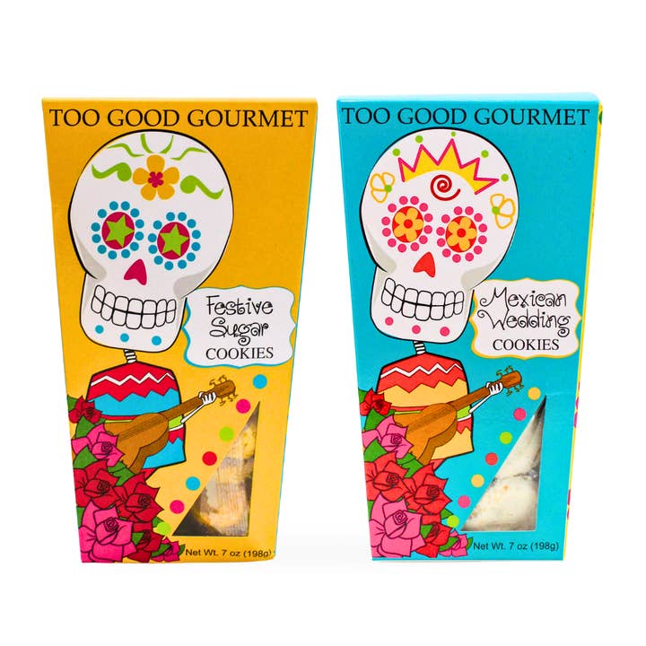 Too Good Gourmet - Wholesale Cookie - Day of the Dead Cookies - Sugar & Mexican Wedding Cookies0