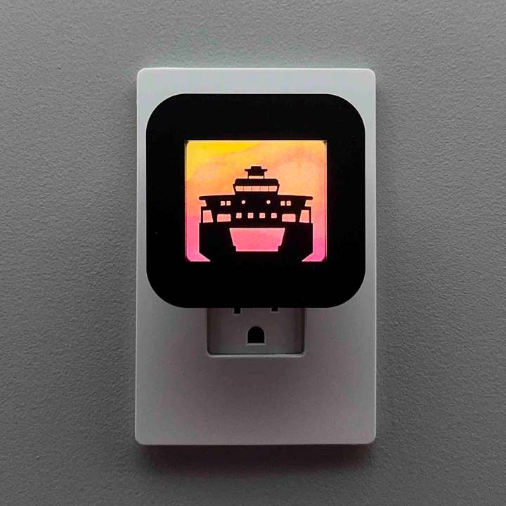 Washington State Ferry Night Light for wholesale by Swaplights Night Lights