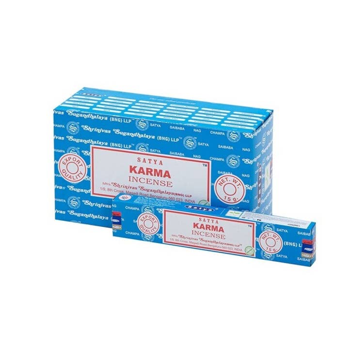 AUM Fragrances - Wholesale Smudge Stick - Satya NS Incense 15g Karma