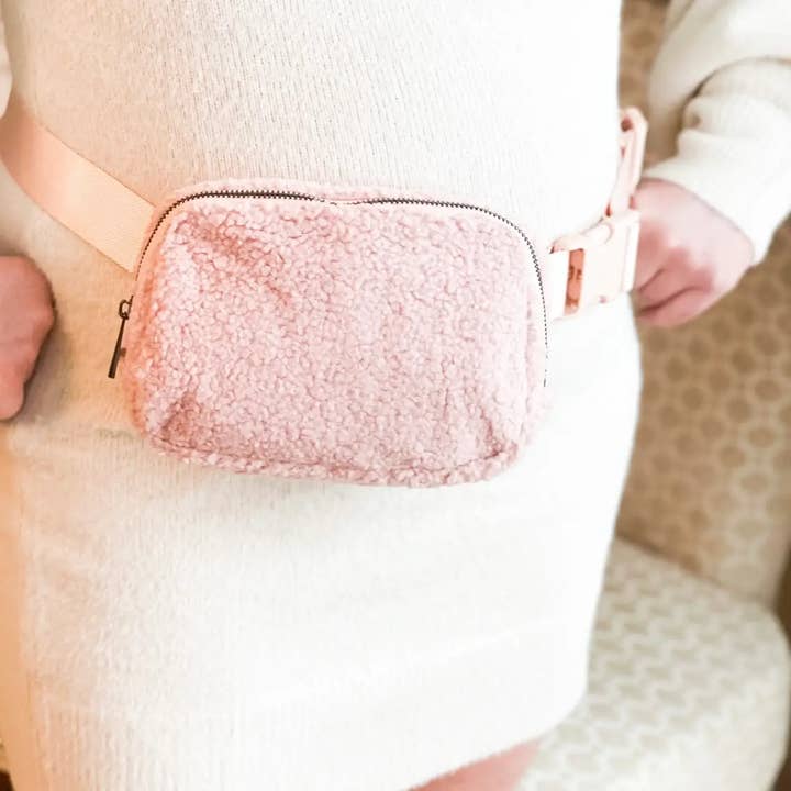 Babs + Birdie - Wholesale Belt Bag - Women's - Sherpa Belt Bag | Sling Bag | Waist Bag9