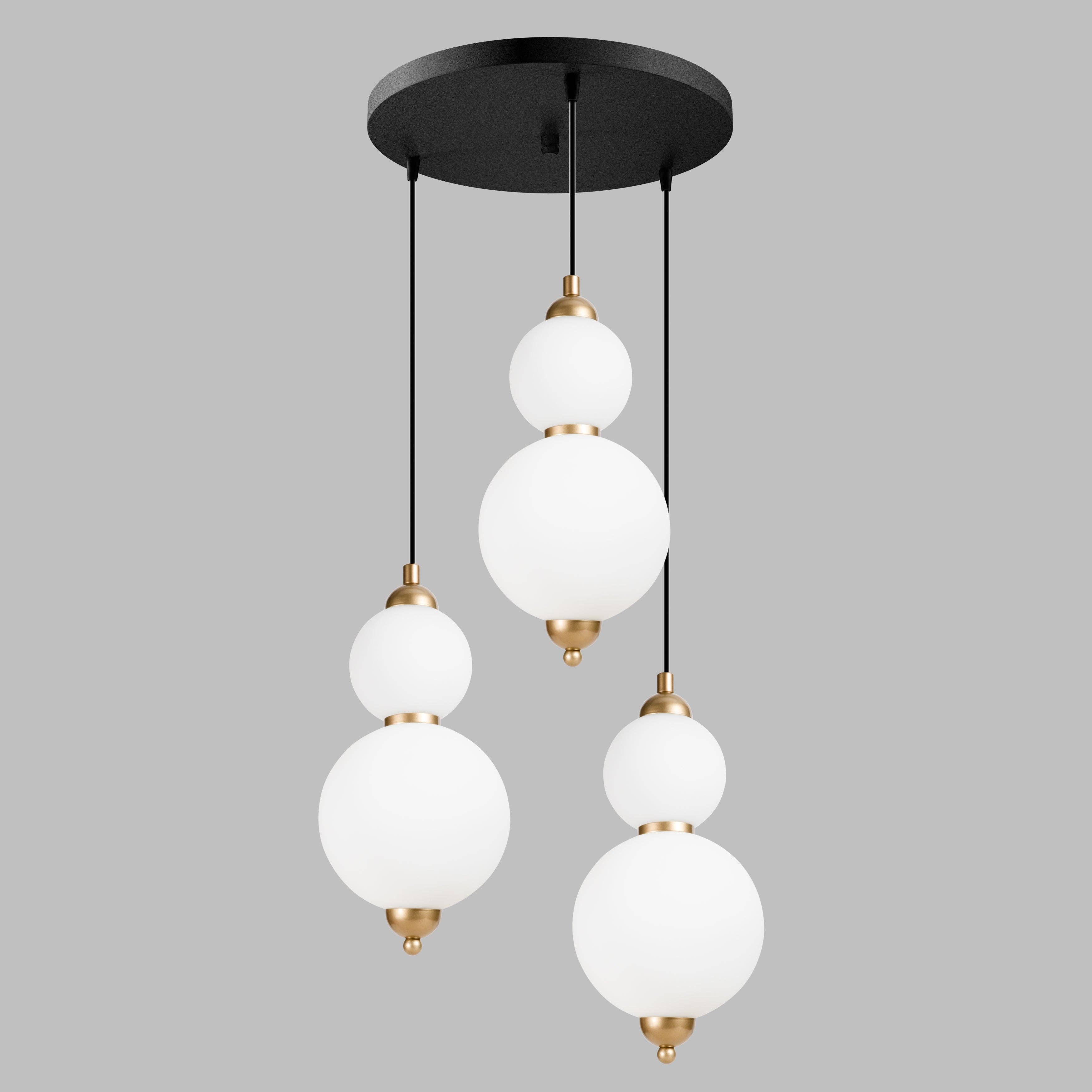 Eclipse Lighting - Wholesale Chandelier/Hanging Light - Modern Multi Light Pendant Globe for Staircase, Enrtyway Chandelier for High Ceiling Foyer, Stairs Chandelier Fixture, Light for Home Decor22