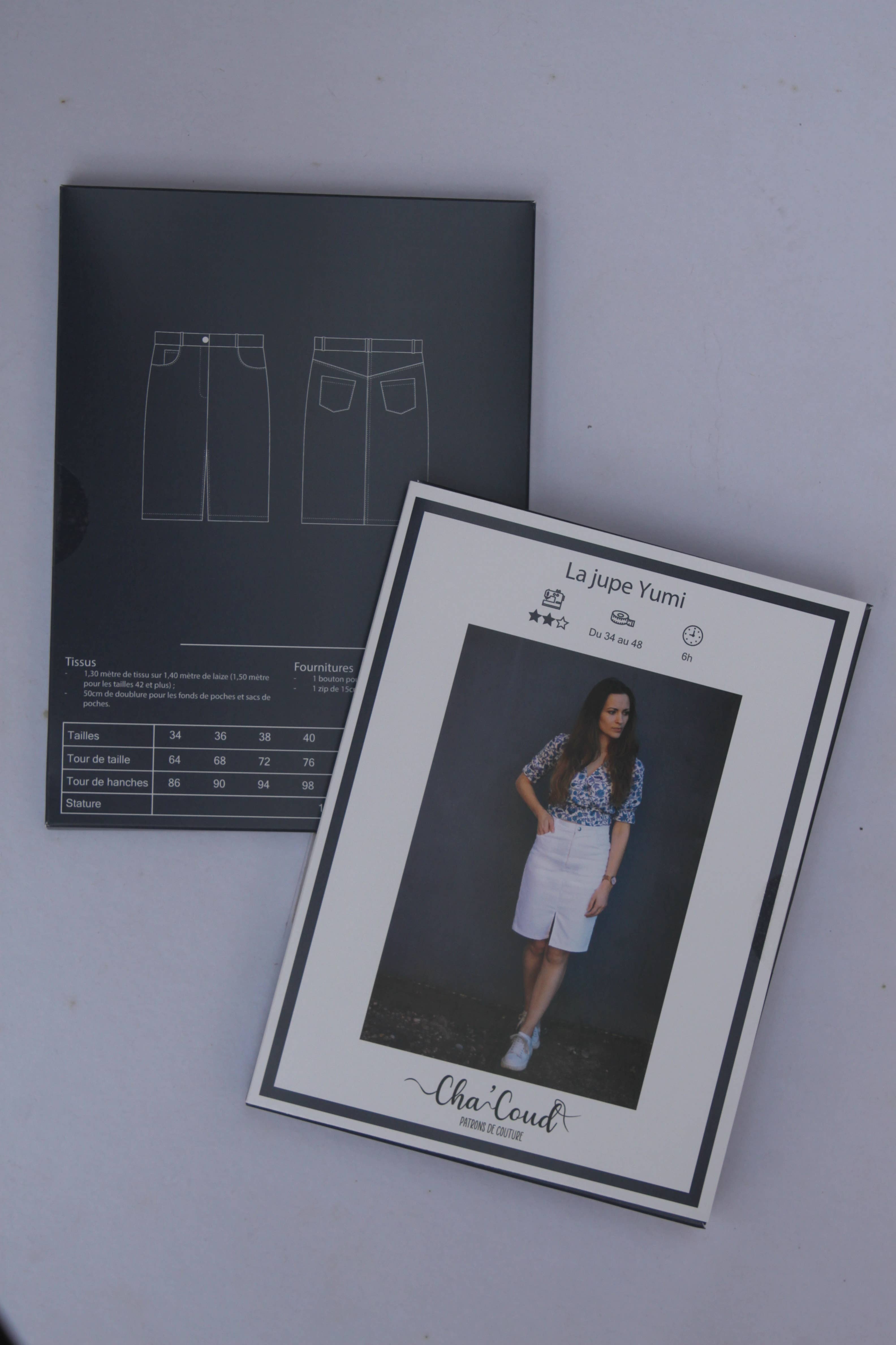 Cha' coud - Wholesale Craft Sewing Kit - Sewing pattern - Yumi skirt4