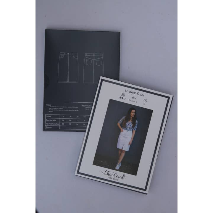 Cha' coud - Wholesale Craft Sewing Kit - Sewing pattern - Yumi skirt4