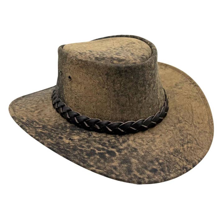 Jacaru Australia - Wholesale Cowboy Hat - Unisex - Jacaru 1172 Kangaroo Hat Stonewash5