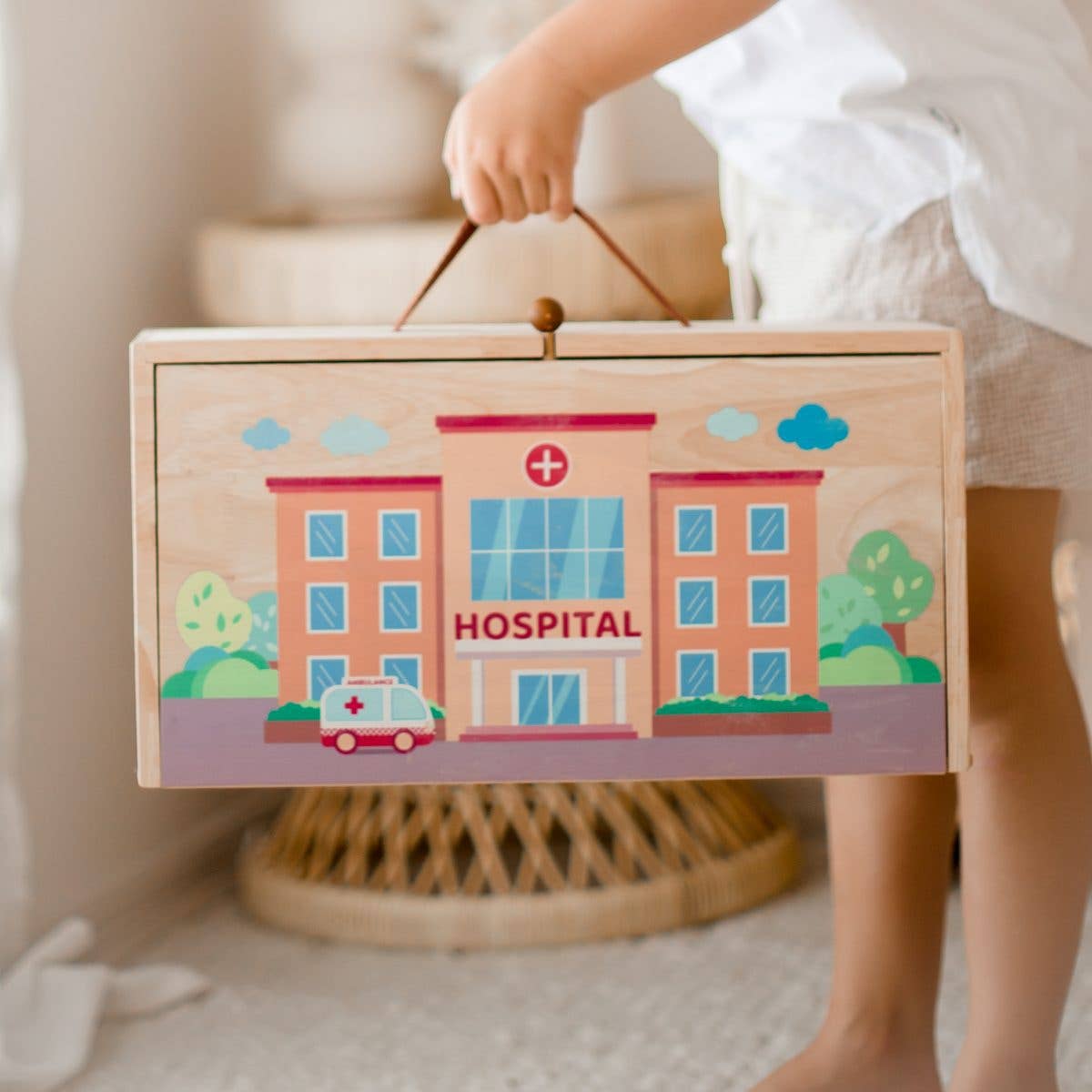 QToysUSA – Großhandel Spielzeugset – Kinder – Tragbares Krankenhaus-Set6