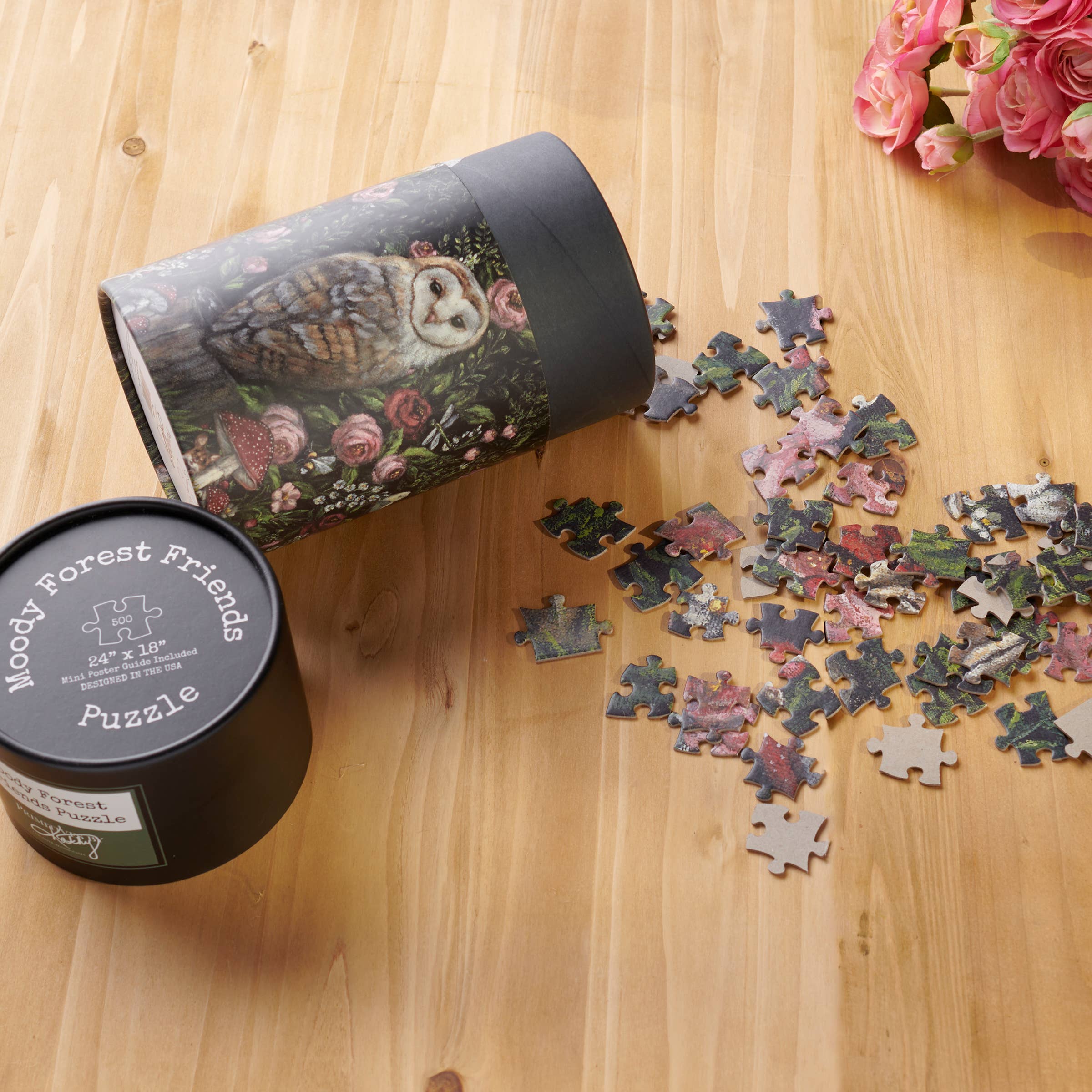 Primitives by Kathy - Wholesale Puzzle - Adult - Woodland Friends Puzzle3