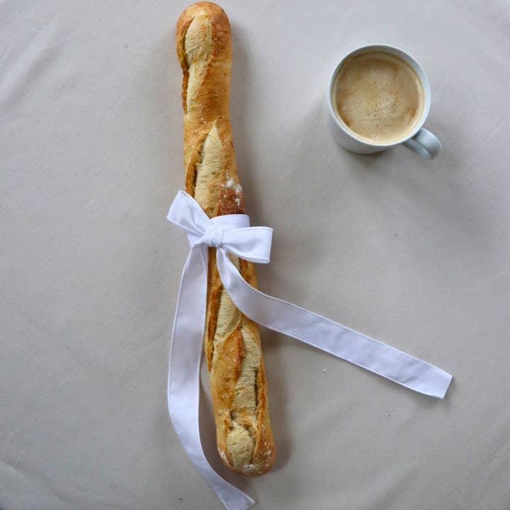 Next Chance - Wholesale Ornament - Boucle longue large pour le sapin de Noël - Classique - Blanc3