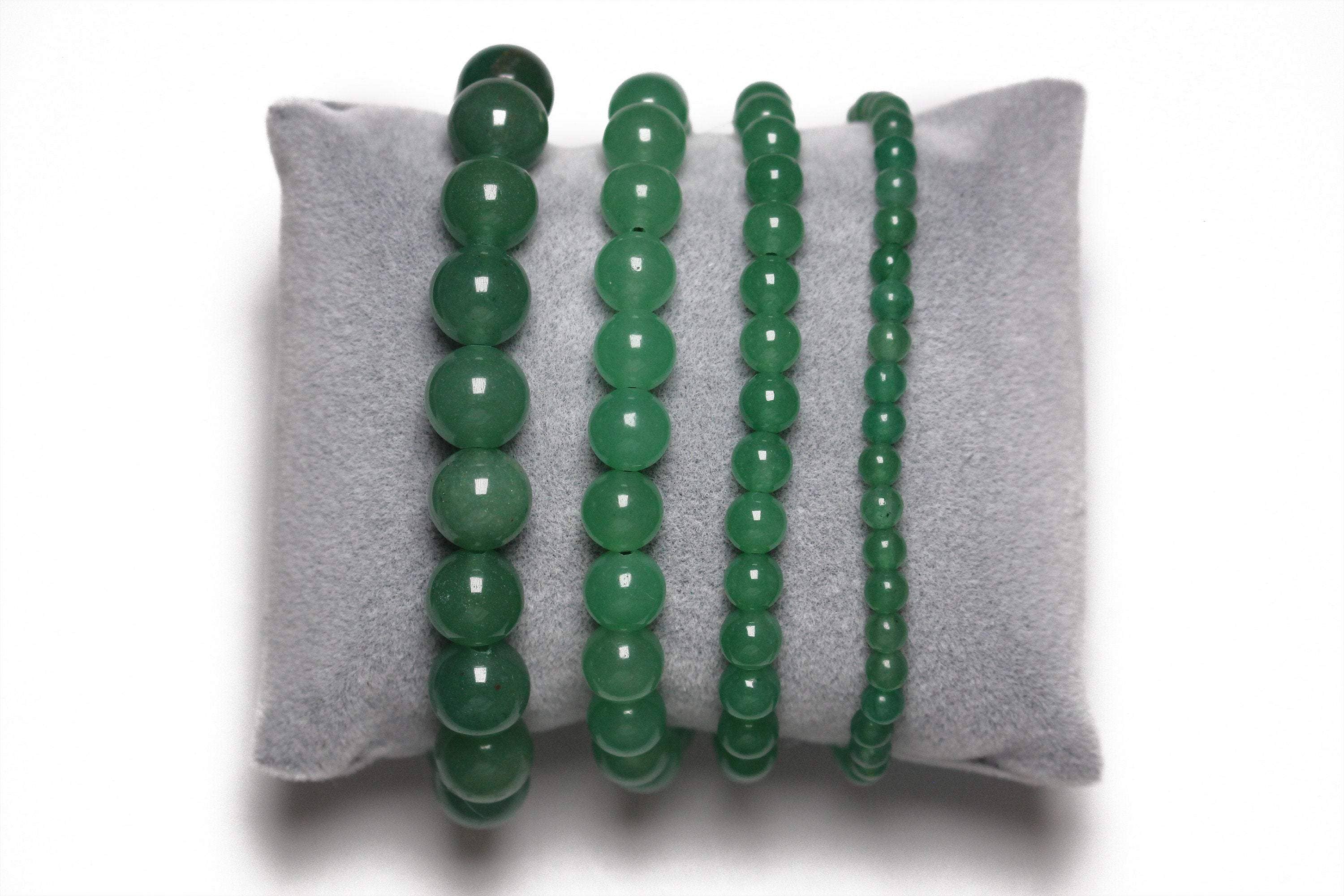 Foliesbijoux - Vendita all'ingrosso Bracciale con perline - Bracciale in avventurina verde mista1