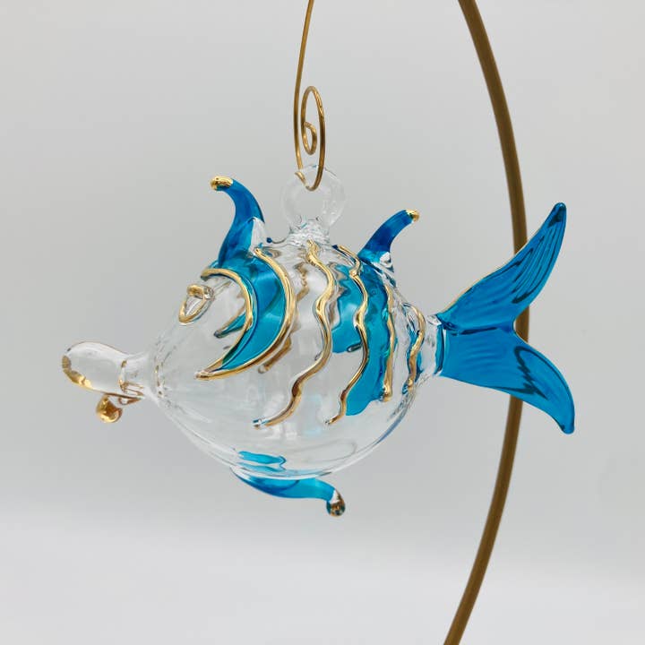 Dandarah – Engroshandel Pynt – Blæst Glas Ornament - Ballon Fisk