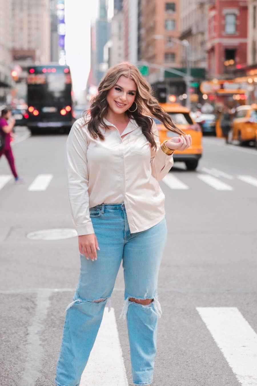 Jess Lea - Vendita all'ingrosso Camicia button down - Donna - Top Con Bottone Boss Babe8