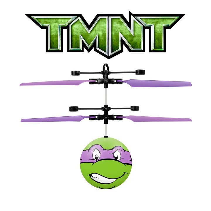 World Tech Toys - Wholesale Toy Plane - Kids - Nickelodeon TMNT Donatello UFO Ball Helicopter