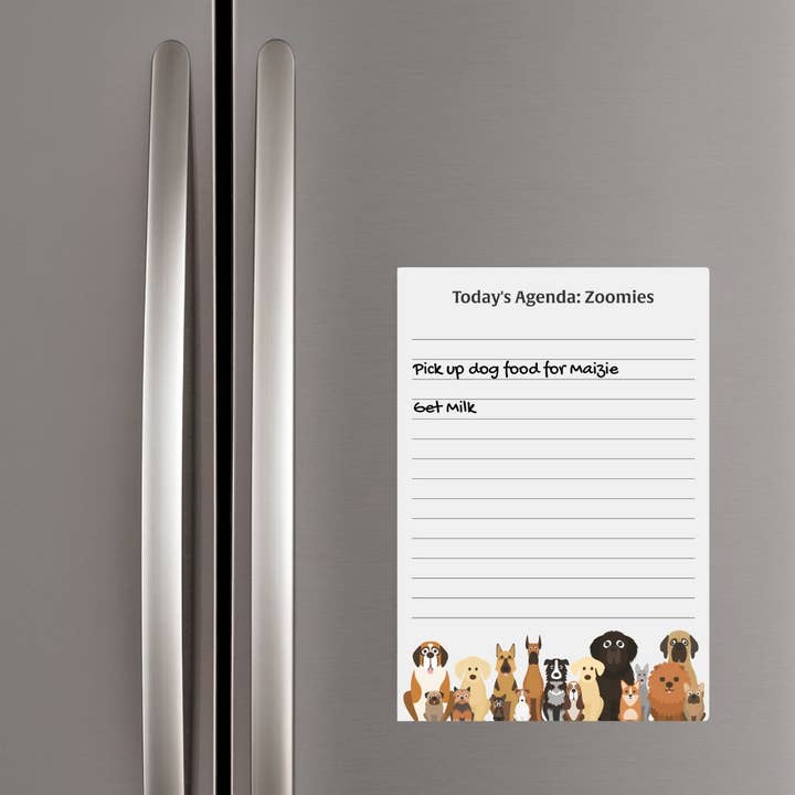 Post-it® Notes Design Series - Wholesale Sticky Notes - Zoomies Dog Lover Post-it® Note - 4x6 Sticky Notes 1