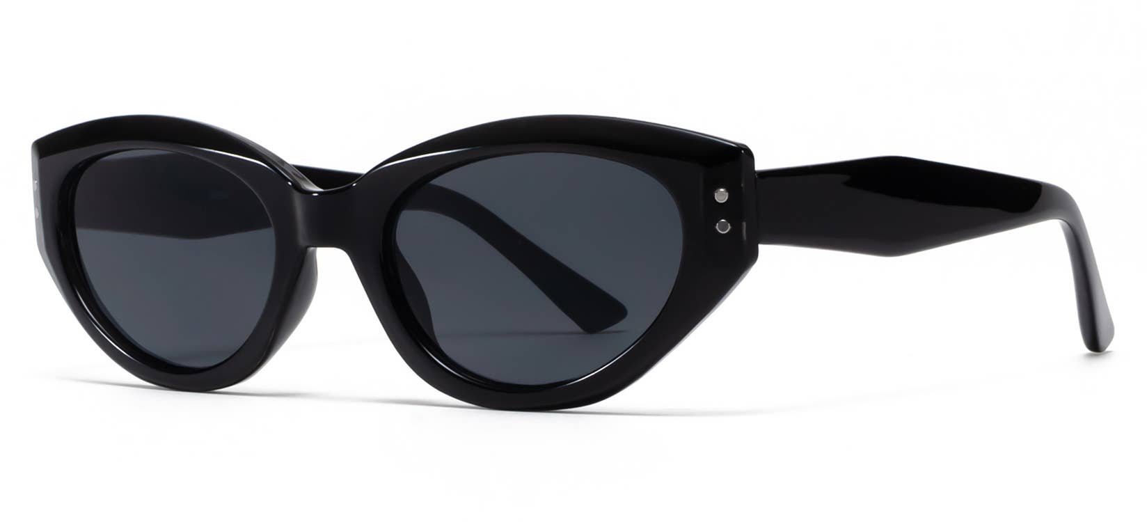 Dynasol Eyewear - Vendita all'ingrosso Occhiali da sole - Donna - Occhiali da sole in plastica da donna a occhi di gatto di moda5