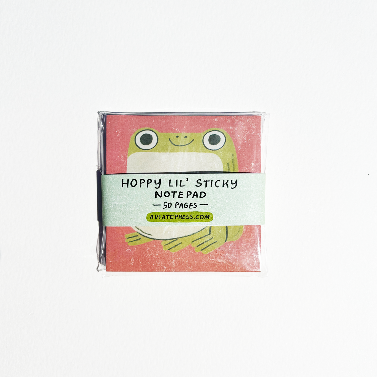 Aviate Press - Wholesale Sticky Notes - Cute Frog Sticky Notepad1