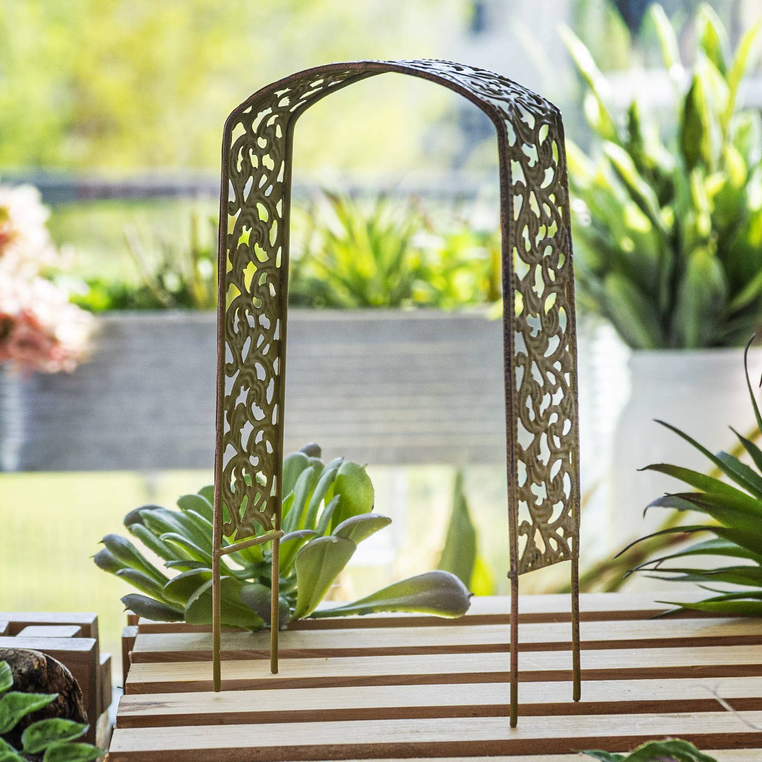 Pacific Trading – Engroshandel Udendørs pynt/dekoration – Mini Fehave Metalbue4