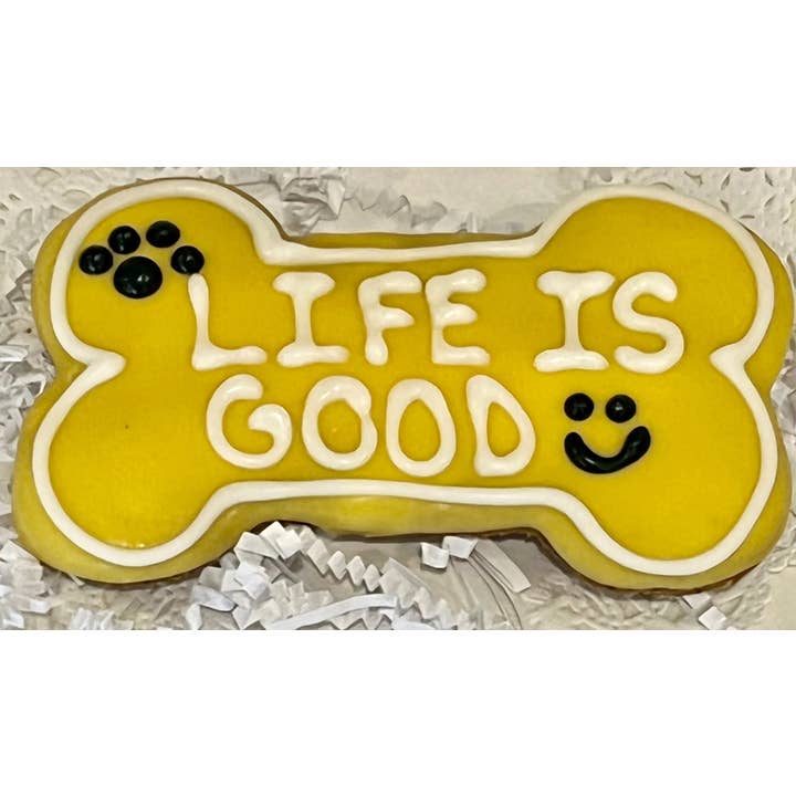 DELCO DOG CO. - Wholesale Pet Treats - Dog - LIFE IS GOOD Dog Bones!