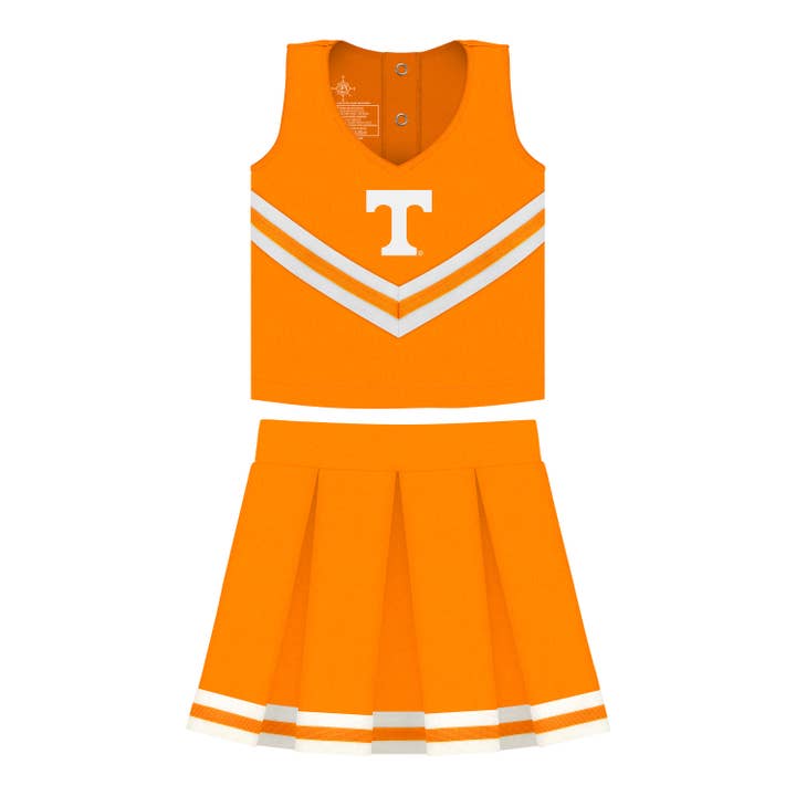 Tennessee Volunteers 3-Piece Girls Cheer Dress for wholesale on Faire