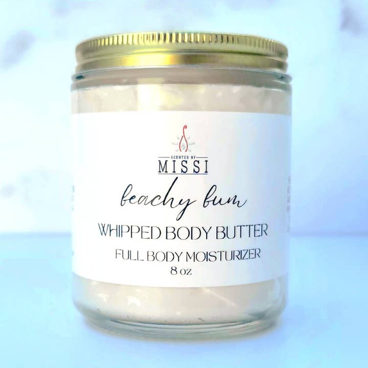 Beachy Bum Body Butter (Pre-Order Only!) for wholesale by Scented By Missi