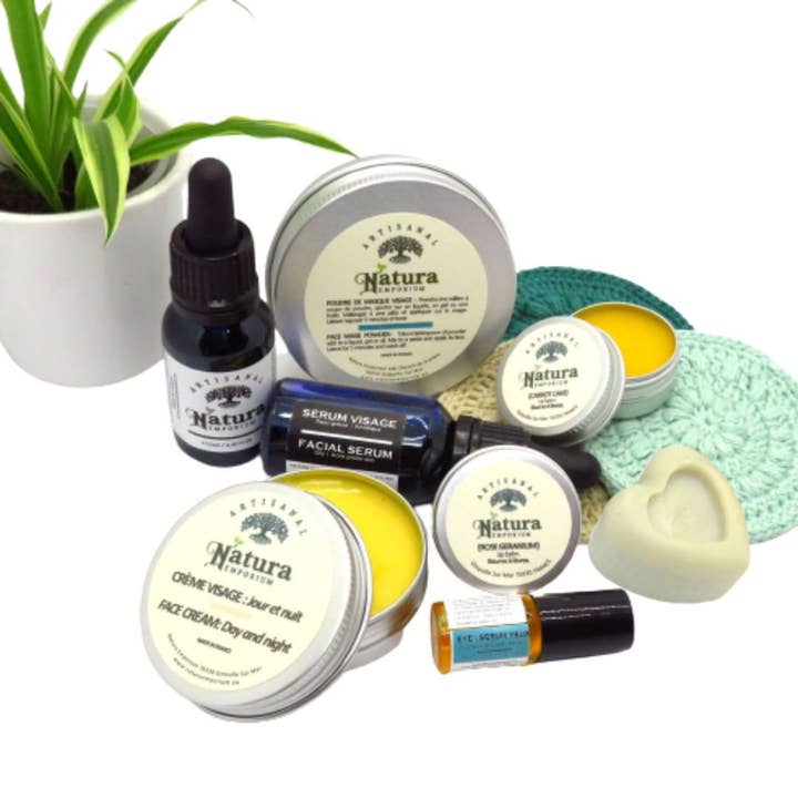 Facial skincare set | Beauty gift set for men and women | for wholesale by Natura Emporium