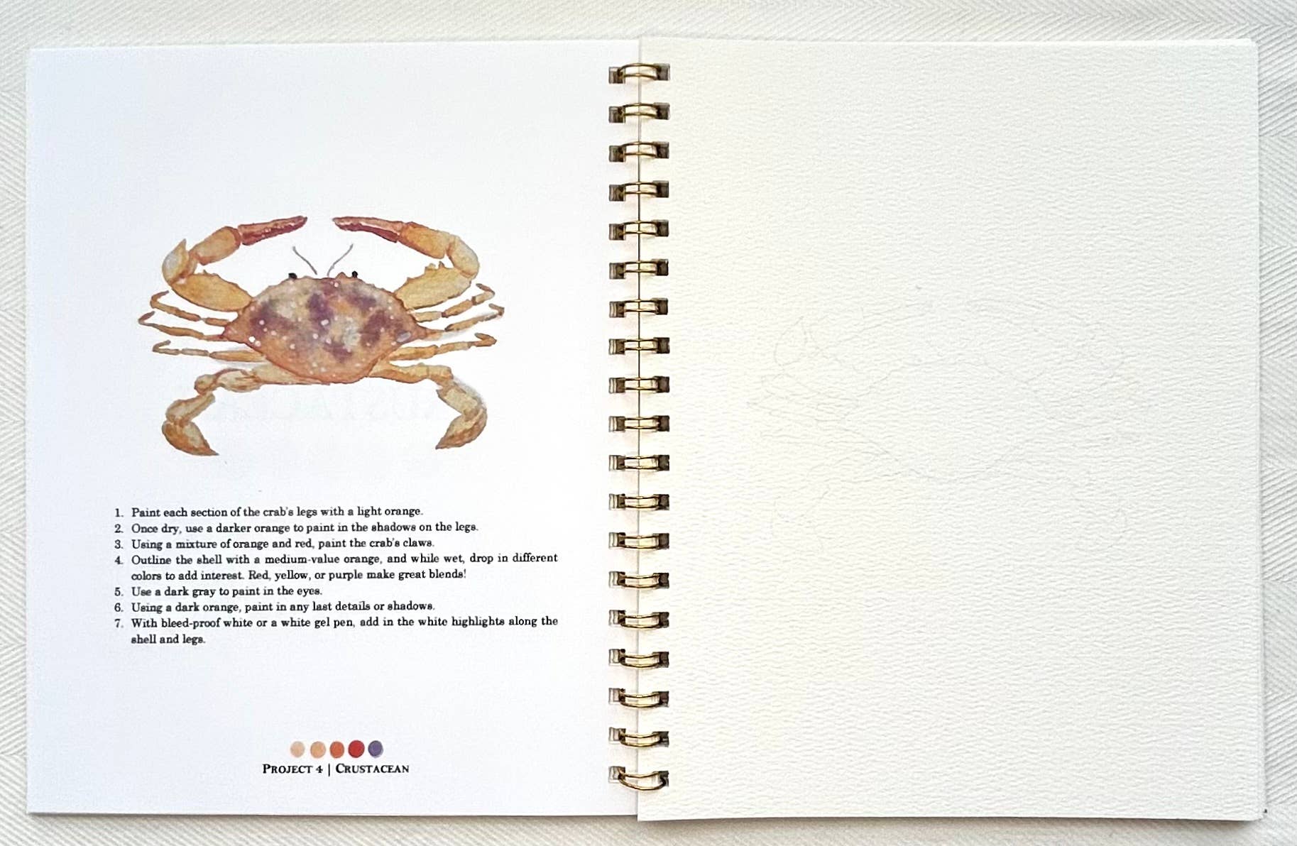 Paint & Pigment Studios - Venta al por mayor Cuadernos/blocs de dibujo - Cuaderno de Acuarela By The Sea1